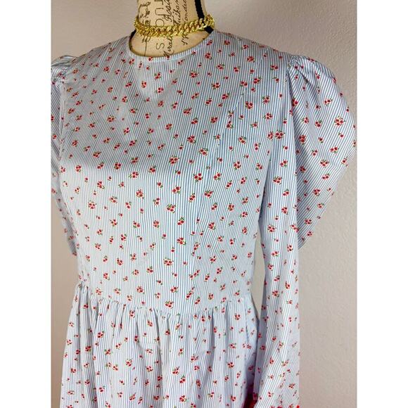 Batsheva Floral Dress Women 10 Swiftie Folklore Cottagecore English Countryside - Picture 4 of 9